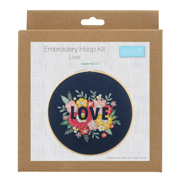 Trimits Embroidery Hoop Kit Love - TCK047