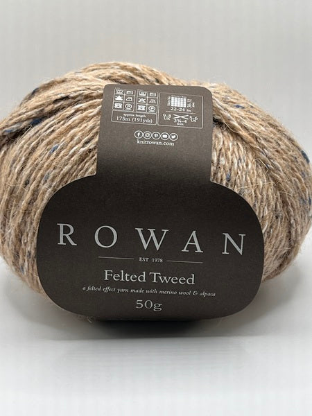 Rowan Felted Tweed DK Yarn 50g - Camel 157