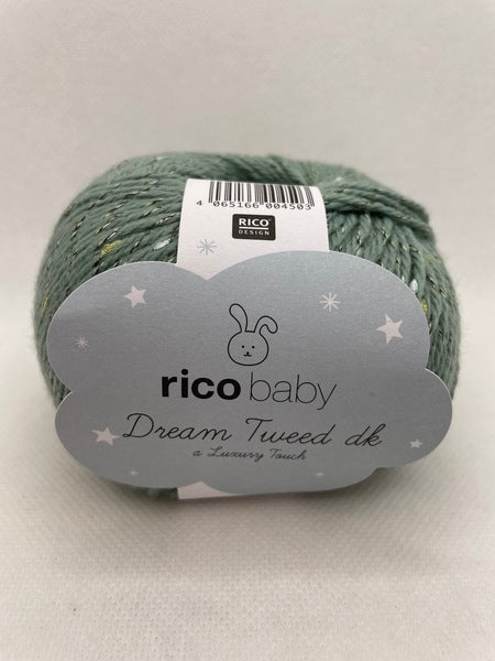 Rico Baby Dream Tweed DK Baby Yarn 50g - Moss 002