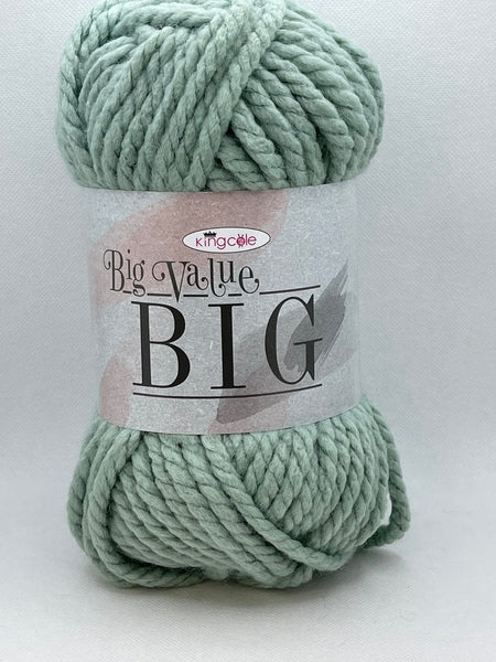 King Cole Big Value BIG Mega Chunky Yarn 250g - Parsley 4429 BoS/Mhd