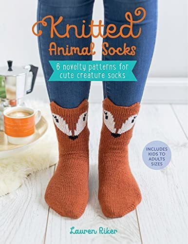 Knitted Animal Socks Book - SP