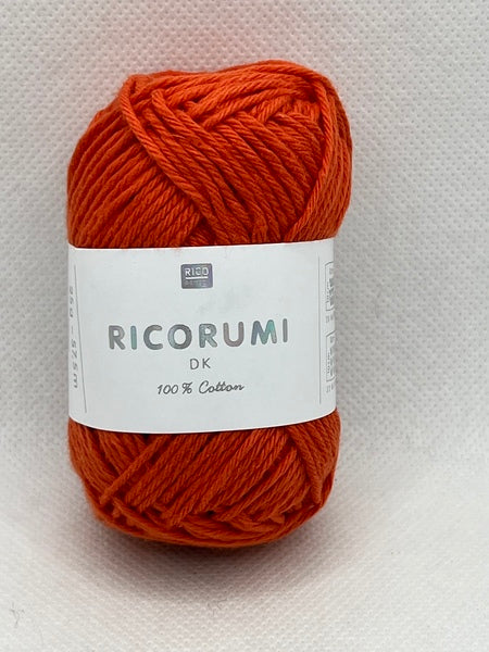 Rico Ricorumi DK Yarn 25g - Orange 027