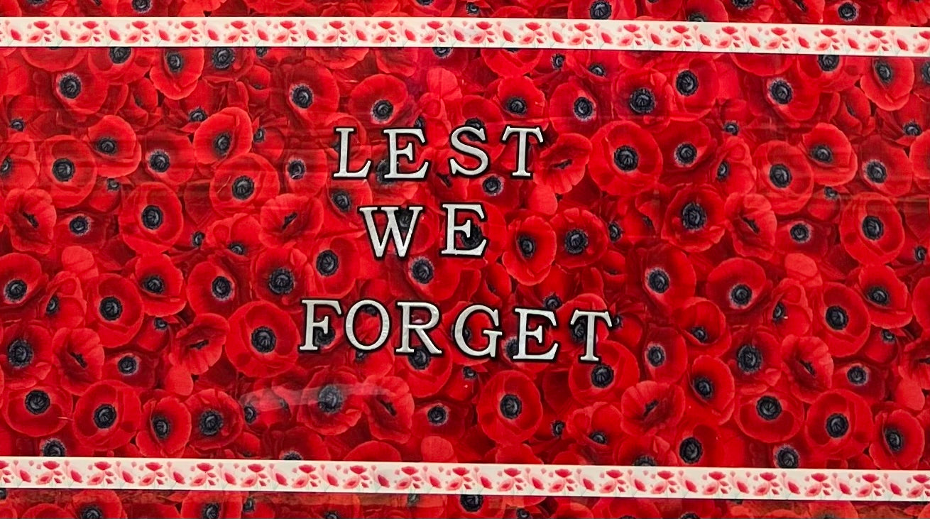 Remembrance Day Fabric