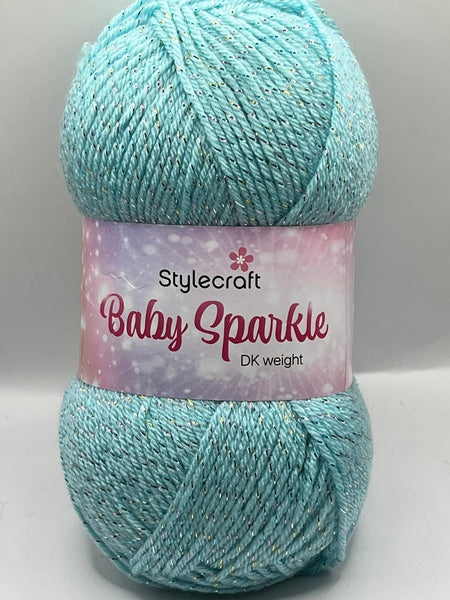 Stylecraft Baby Sparkle DK Baby Yarn 100g - Sherbet Sparkle 6103