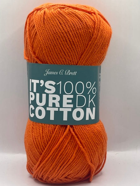 James C. Brett It’s 100% Pure DK Cotton Yarn 100g - IC14