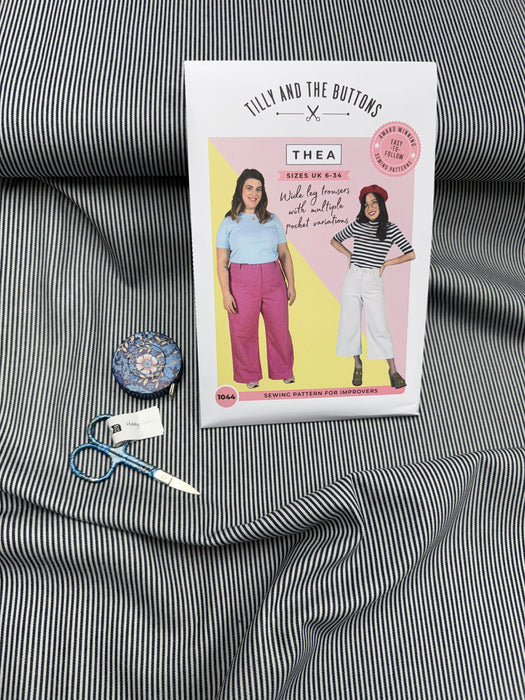 Tilly and The Buttons Printed Paper Pattern Thea Trousers 1044