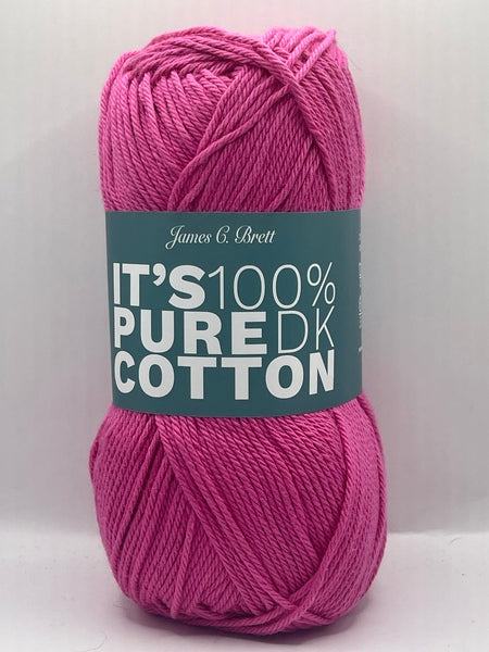 James C. Brett It’s 100% Pure DK Cotton Yarn 100g - IC28