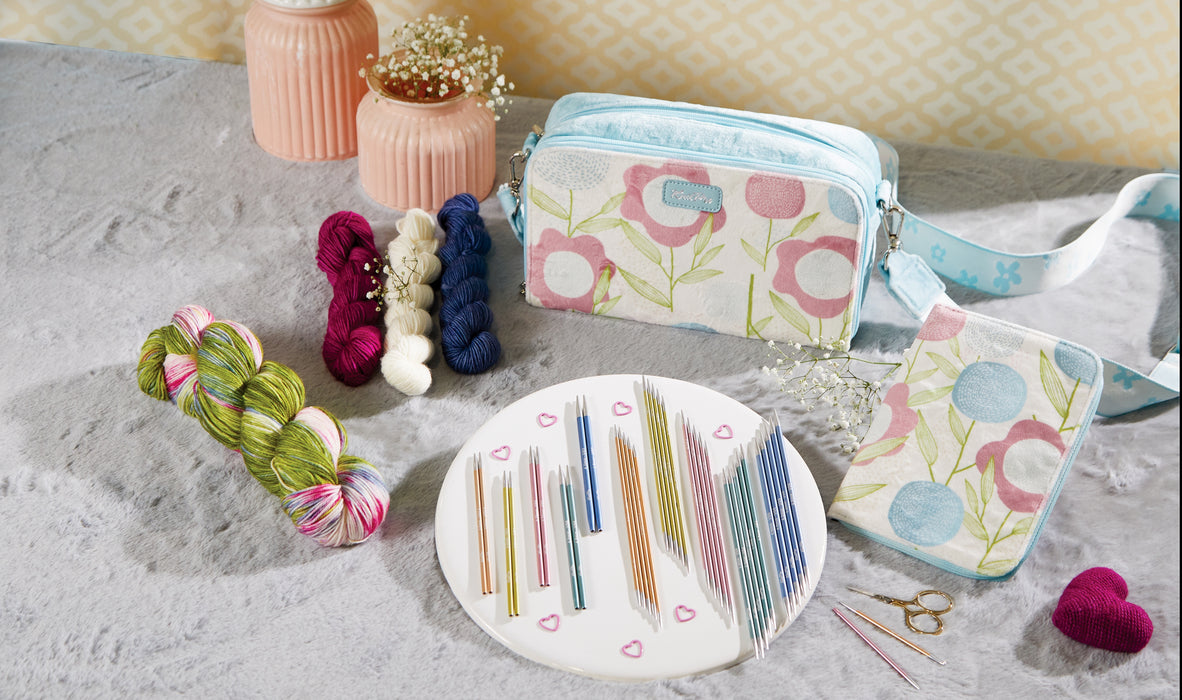 KnitPro Sweet Affair Gift Set Interchange, Double Pointed Needles, Yarn & Accessories KP47450