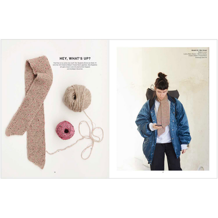 Rico Design Mini Shawl Special Knitting Book - 902021.01.00