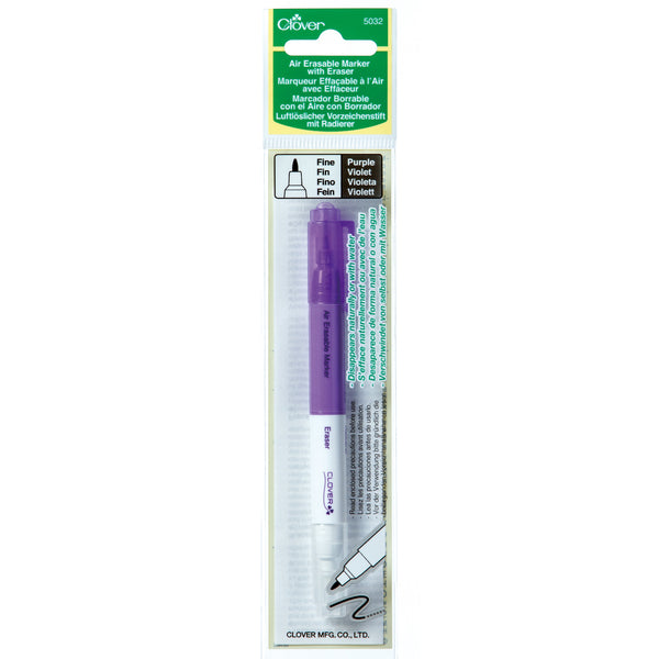 Clover Air Erasable Marker With Eraser Fine - CL5032