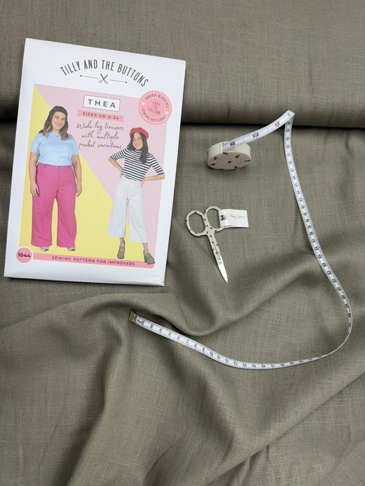 Tilly and The Buttons Printed Paper Pattern Thea Trousers 1044
