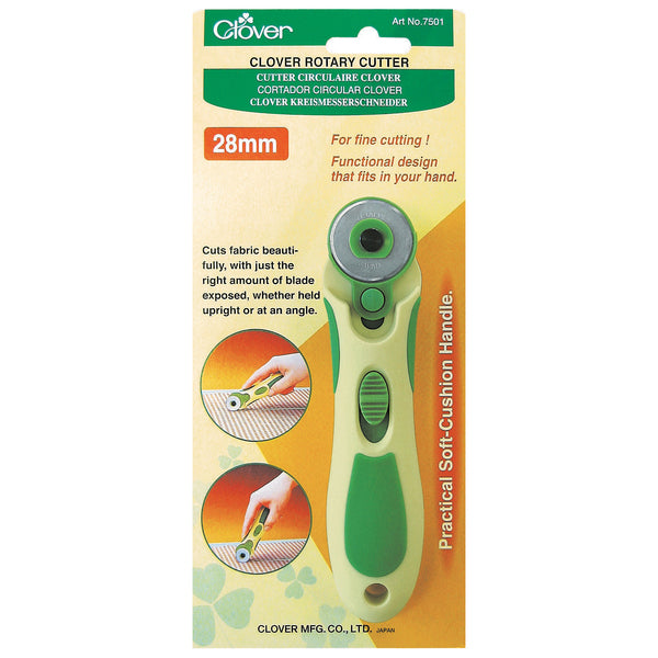 Clover Soft Touch Rotary Cutter 28mm - CL7501