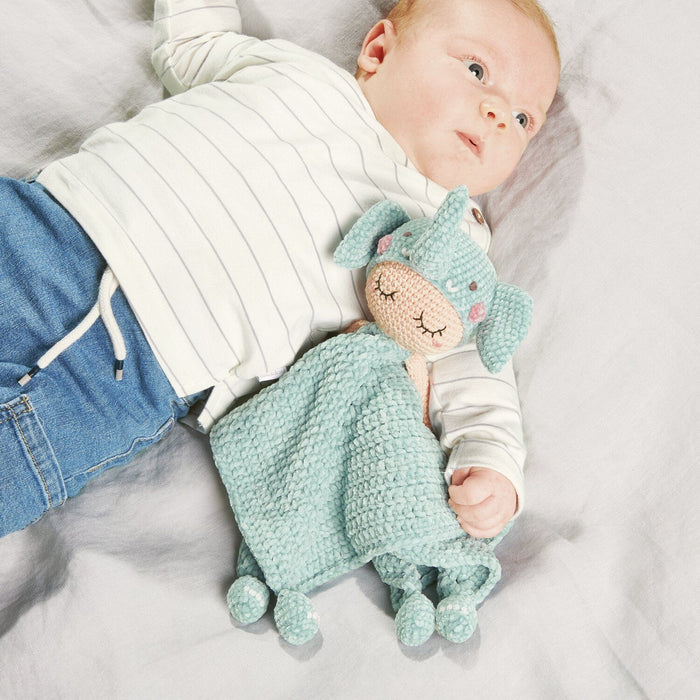 Rico Design The Lovely World of Ricorumi Nilli Nilli, Cotton Baby Blankies Crochet Book - 90102.01.00