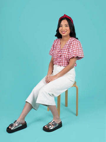 Tilly and The Buttons Printed Paper Pattern Nell Blouse & Dress 1045