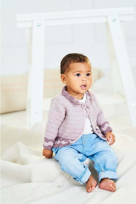 Crochet Pattern Baby Cardigans in Stylecraft Bambino DK 10235