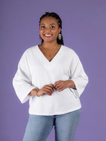 Tilly and The Buttons Printed Paper Pattern Samara Top 1049