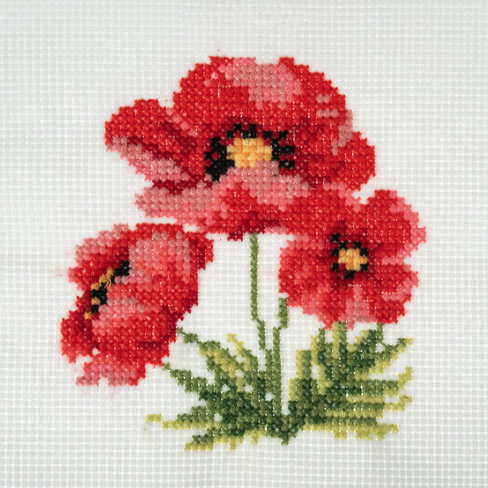 Trimits Cross Stitch Kit Poppies - GCS101