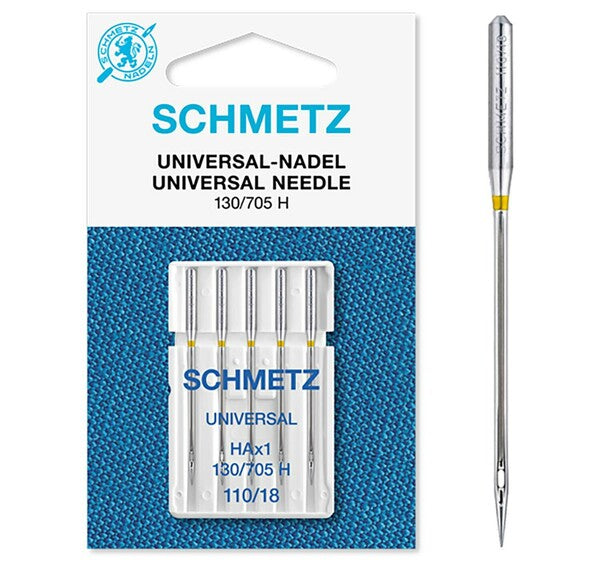 Schmetz Sewing Machine Needles Universal 110/18