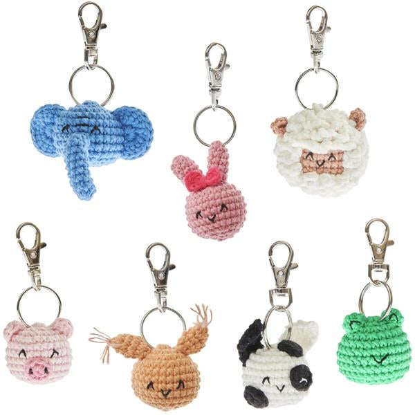 Rico Design The Lovely World of Ricorumi Chingu Key Charms 3 Designs to choose
