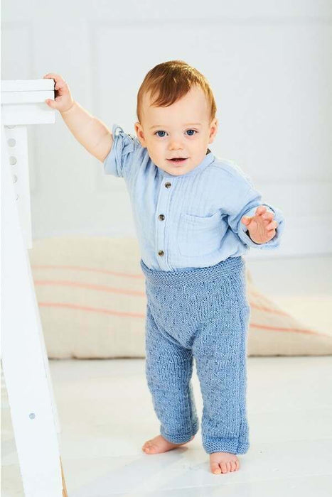 Knitting Pattern Baby Cardigan and Trousers in Stylecraft Bambino DK 10241