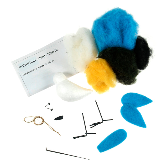 Trimits Needle Felting Kit Blue Tit - TCK027