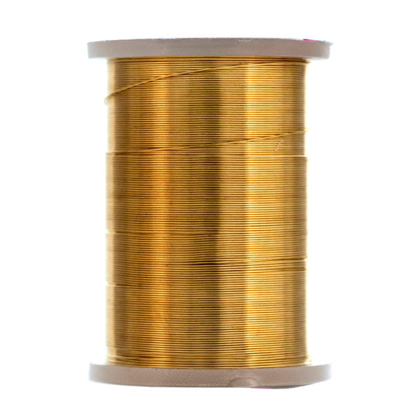 Hemline Beading Wire 34 Gauge 22m Gold - CB072