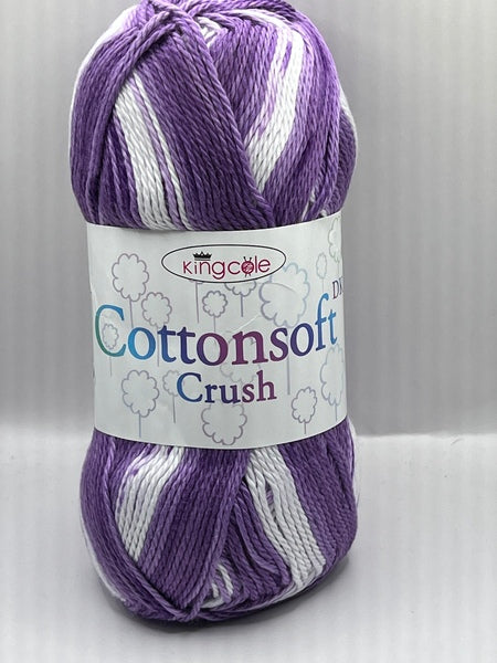King Cole Cottonsoft Crush DK Yarn 100g - Smoothie 2437