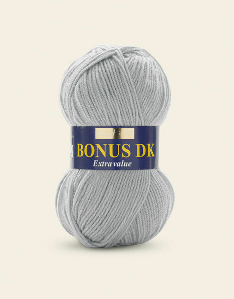 Hayfield Bonus DK Yarn 100g - Silver Mist 0678