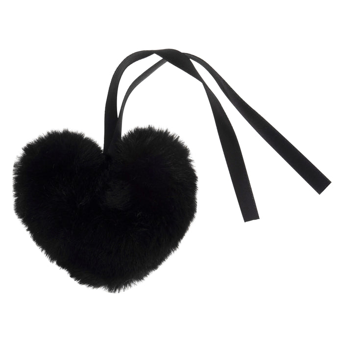 Trimits Heart Faux Fur Pom Pom 9cm - TTPOMH/09