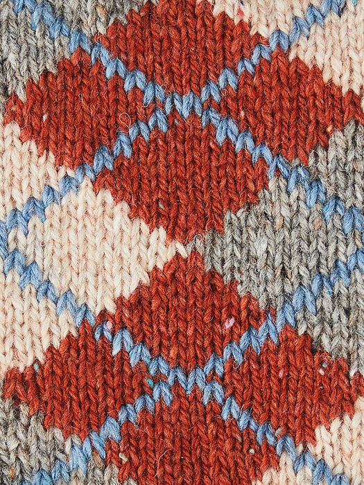 Knitting Pattern British Heritge Collection Argyle Sweater & Scarf Sirdar Haworth Tweed DK - 10298