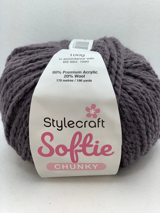 Stylecraft Softie Chunky Yarn 100g - Fig 3987 (Discontinued)