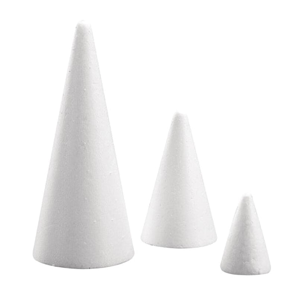 Polystyrene Cone 25cm