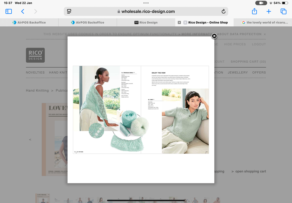 Rico Design Lovewool The Hand Knitting Magazine No.20 Spring/Summer Collection 2025