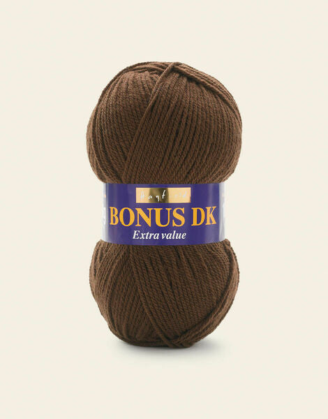Hayfield Bonus DK Yarn 100g - Chocolate 0947