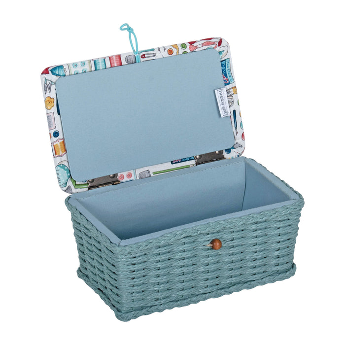 Hobby Gift Sewing Box (S) Wicker Basket Sewing Notions - HGSW/638