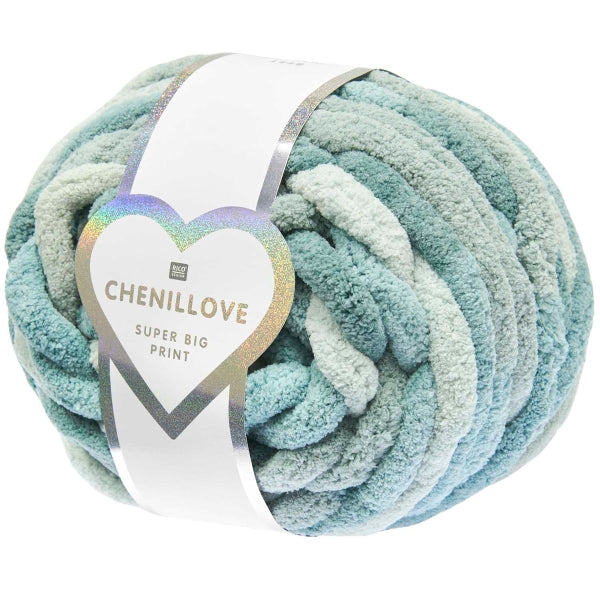 Rico Design Chenillove Super Big Yarn 300g - Prints & Solids