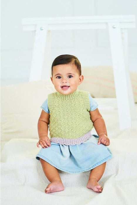 Knitting Pattern Baby Tank Tops in Stylecraft Bambino DK 10239