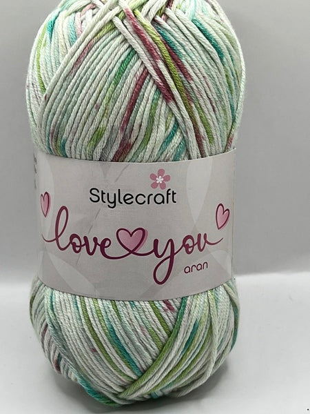 Stylecraft Love You Aran Yarn 100g - Embrace 3775