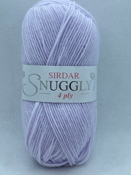 Sirdar Snuggly 4 Ply Baby Yarn 50g - Lilac 0219