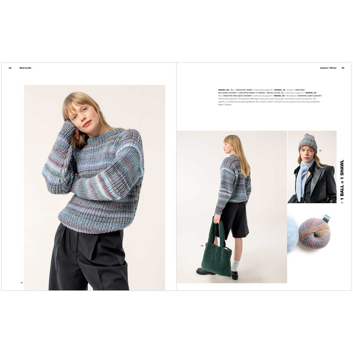 Rico Design Made ByMe Handknitting Fashion No19 Autumn / Winter 2024 / 25 - 904019.01.00