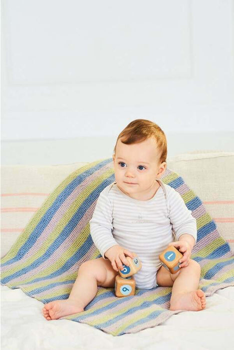 Knitting Pattern Baby Blankets in Stylecraft Bambino DK 10238
