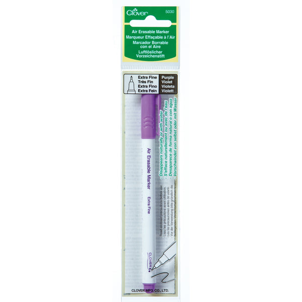 Clover Air Erasable Marker Purple Extra Fine - CL5030