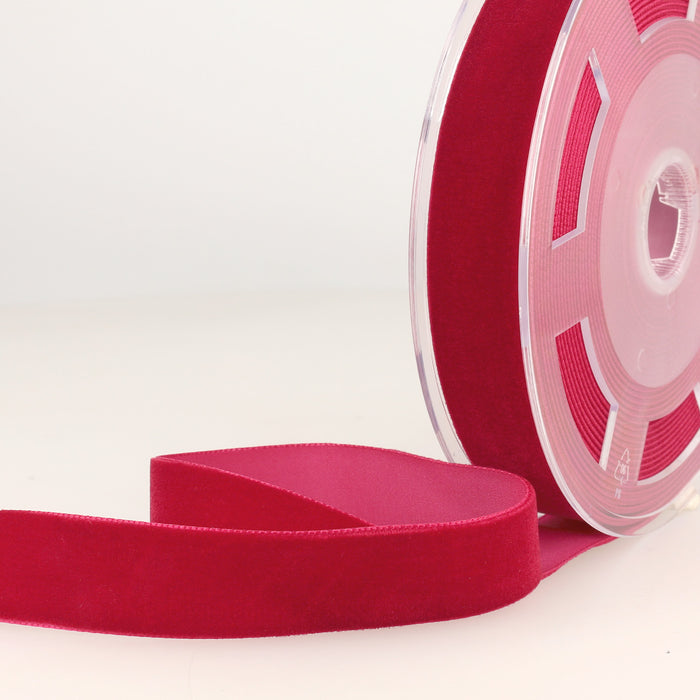 Stephanoise Velvet Ribbon 38mm x 1 Metre S990D038 - All Shades