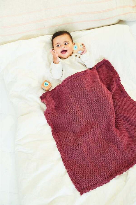 Knitting Pattern Baby Blankets in Stylecraft Bambino DK 10238