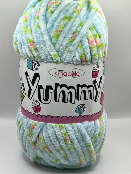 King Cole Yummy Chunky Yarn 100g - Sherbet Rose 4744