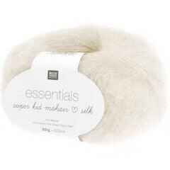 Rico Design Essentials Super Kid Mohair Loves Silk Yarn 25g - All Shades