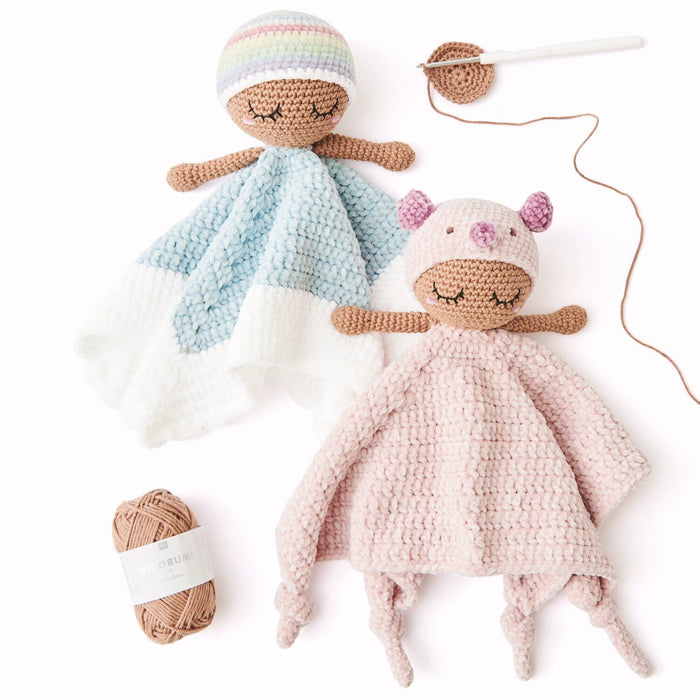 Rico Design The Lovely World of Ricorumi Nilli Nilli, Cotton Baby Blankies Crochet Book - 90102.01.00