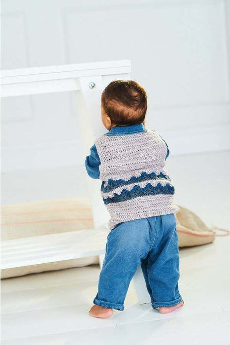 Crochet Pattern Baby Tank Tops in Bambino DK 10236