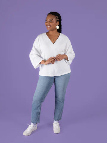 Tilly and The Buttons Printed Paper Pattern Samara Top 1049