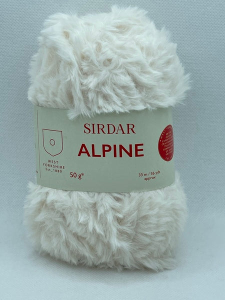 Sirdar Alpine Super Chunky Yarn 50g - Polar 0400
